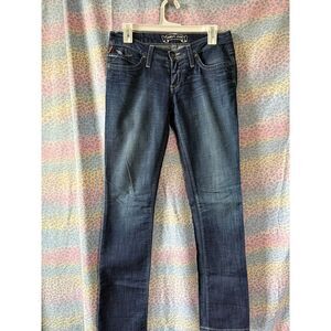 🔥 Robin’s Jean Skinny Jeans – Size 28, 32" Inseam, Made in USA 🔥